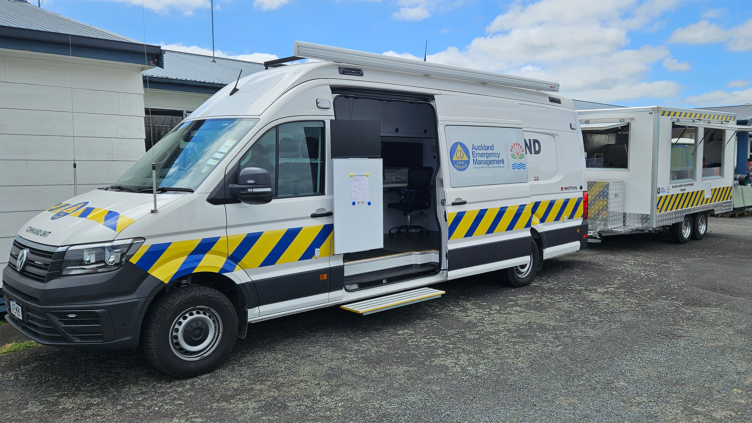 Command truck for emergency response