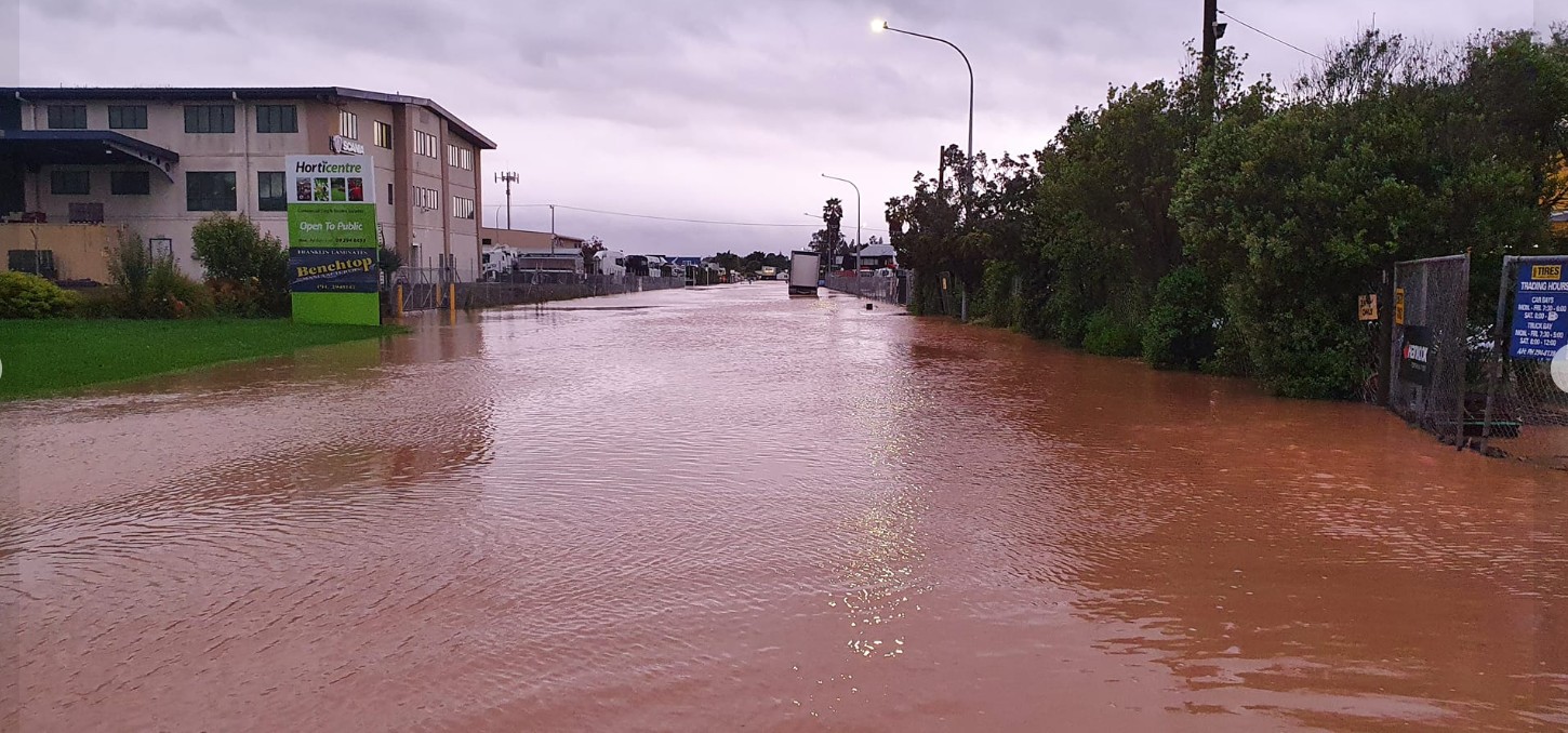 Drury Firth Street Feb 2023 floods